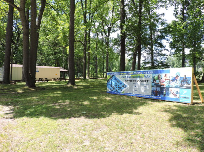 Fitness Court installation to begin later this summer